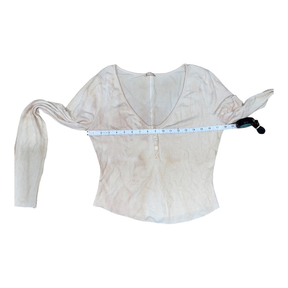 Intimately Free People Keep It Basic Top Ivory Ba… - image 4